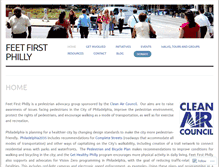 Tablet Screenshot of feetfirstphilly.org